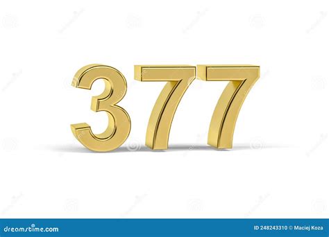 3D Lotto Number: 377 .